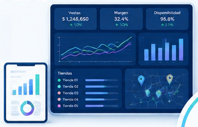 Dashboard de analítica retail